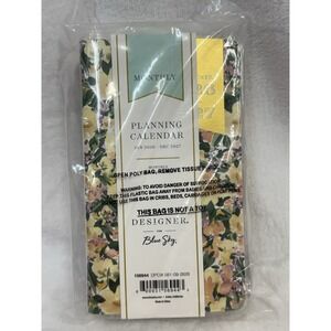 LOT Of 4 Day Designer 2026-2027 Floral Monthly Planner 3.625"x6.125"